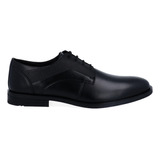 Zapato Casual Vazza Color Negro Con Textura Para Hombre