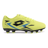 Zapato De Fútbol Juvenil Lotto - Solista Fg Verde Negro