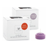 Kit Velas De Noche Aromáticas Vela 1 Caja X 12 Unidades