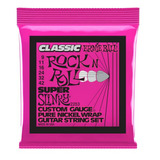 Cuerdas Guitarra Eléctrica Ernie Ball Super Slinky 9-42.