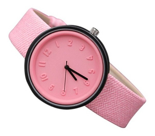 Reloj Pulsera De Jeans Números Relieve Oferta !!!