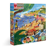 Puzzle Rompecabezas 1000 Piezas Eeboo Quitasoles Playa