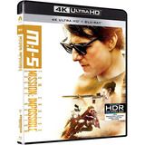 Mision Imposible 5 Tom Cruise Pelicula 4k Uhd + Blu-ray