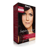 Kit Tintura Amend  Supéria Color Tom 3366 Vermelho Framboesa Para Cabelo