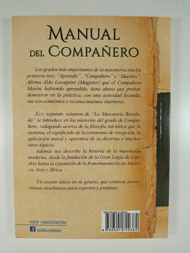 Libro Manual Del Compa¤ero De Aldo Lavagnini