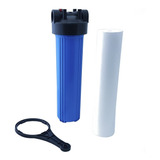 Kit Filtro Água Big Blue 20 + Elemento Polipropileno + Chave