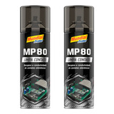 2 Limpa Contato Spray Mp80 300ml Mundial Prime