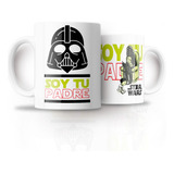 Tazón Taza Personalizada Día Del Papá Star Wars Vol2.