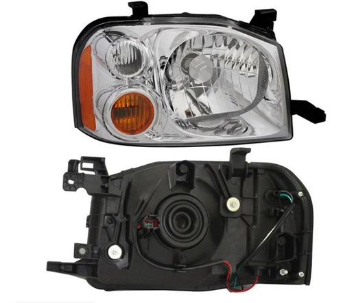 Faro Nissan D22 Np300 Frontier 2009 2010 2011 Lado Pasajero