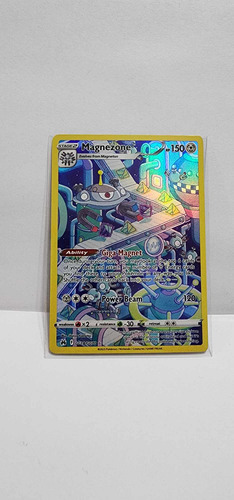 Tarjeta Carta Pokemon Go Violeta Pikachu Magnezone Full Art