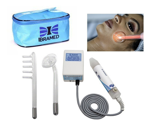 Alta Frequência Ibramed Portátil Hf Facial, Capilar Top