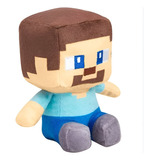 Muñeco Peluche Minecraft Steve - 25 Cm
