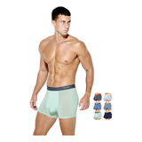 Boxers Hombre Seda Hielo 6 Pzs Calzoncillos Arjen Kroos