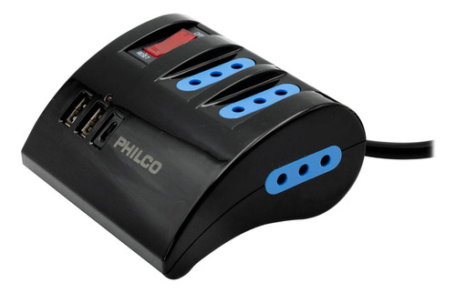 Alargador Extensión De Escritorio Philco Sobrevoltaje Usb C