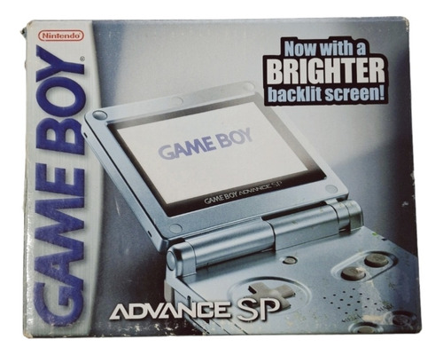 Game Boy Advance Sp Pearl Con Caja