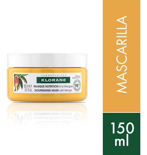 Klorane Mascarilla Reparadora De Mango 150ml