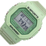 Reloj Deportivo Digital Contra Agua Impermeable Moda 054