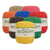 Barbante Euroroma Ecosoft Fio 4 300g 483m 8 Unidades