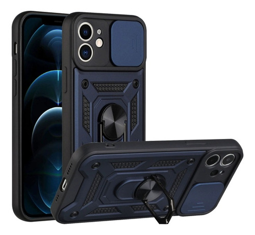 Funda Para iPhone Uso Rudo Con Doble Proteccion De Camara