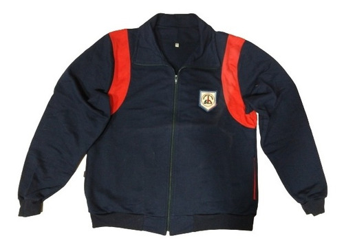 Campera Jogging Jz Puño Algodón Sin Frisa Escolar Con Falla