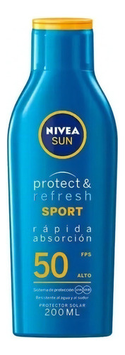 Nivea Sun Sport Bloqueador Solar 3/200ml C/u Fps50