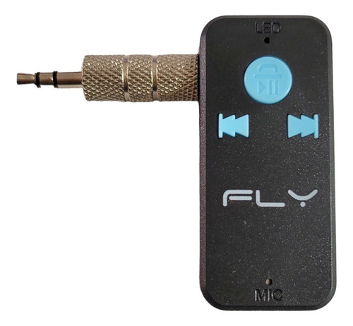 Adaptador Car Receptor Audio Bluetooth Recargable Fly