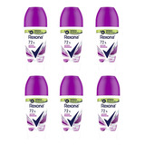 Desodorante Roll-on Rexona 50 Ml Fem Active Emotion-kit 6un