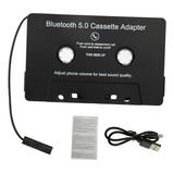 -shaoke Adaptador De Casete Bluetooth A Booster De Batería