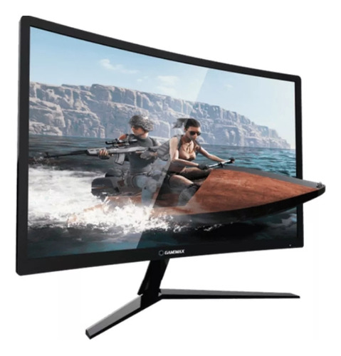 Monitor Gamer Gamemax 144hz Curvo 23 Polegadas 