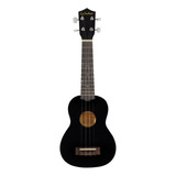 La Sevillana Svuke 100 Blk Ukulele Ukelele Soprano Con Funda Color Negro