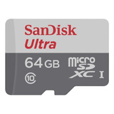 Tarjeta De Memoria Sandisk Ultra 64gb 100mbs