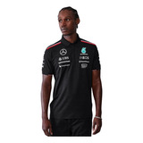 Playera Polo Mercedes F1 Hamilton/ Russell Prenda Genuina