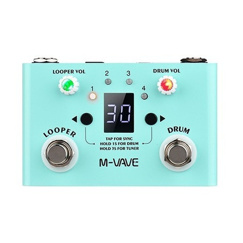 Pedal De Efectos Drum Looper Lost Tempo Mvave C