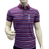 Tommy Hilfiger Tipo Polo Para Caballero ,th Luxe Slim Fit.