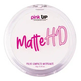 Pink Up, Polvo Compacto Hd, Matificante, Pieles Mixtas Color Transparente