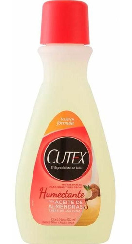 Pack X 3 Unid Quita Esmalte  Humect 50 Ml Cutex Perfumeria