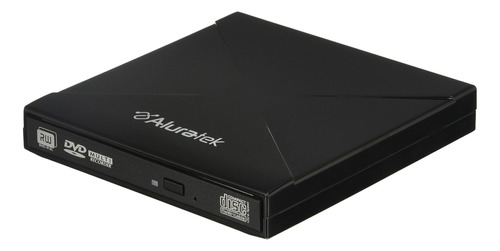 Aluratek Usb 2.0 Lector / Grabador De Dvd 8x Externo Delgado