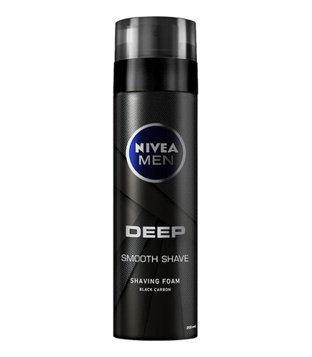 Espuma De Afeitar Deep Carbon 200ml Nivea Men