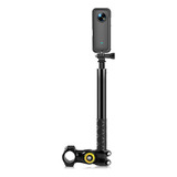 Cámara Selfie Stick Con Soporte Longitudinal For Motociclet