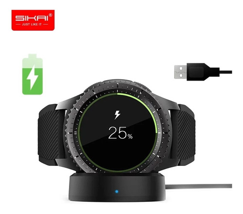 Cargador Magnético Inalámbrico Para Samsung Gear S3, S2