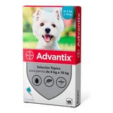 Pipeta Advantix 4-10kg Elimina Garrapatas Y Pulgas / Catdog