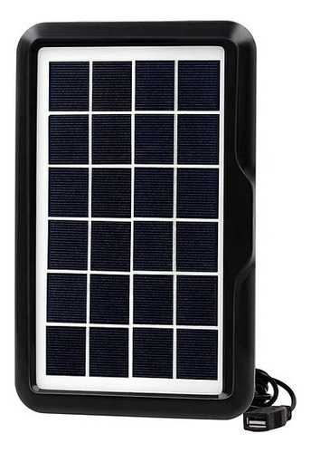 Cargador Multipropósito Panel Solar Portátil Usb / 6v 3.5w