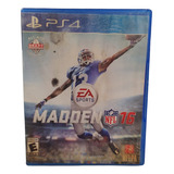 Juego Playstation 4 Madden Nfl 16 Standard Físico Ps4 Usado