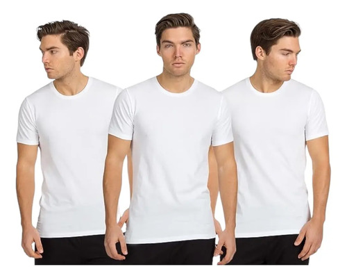 Camiseta Hugo Boss 3 Pack Cuello Redondo Lb 100% Original