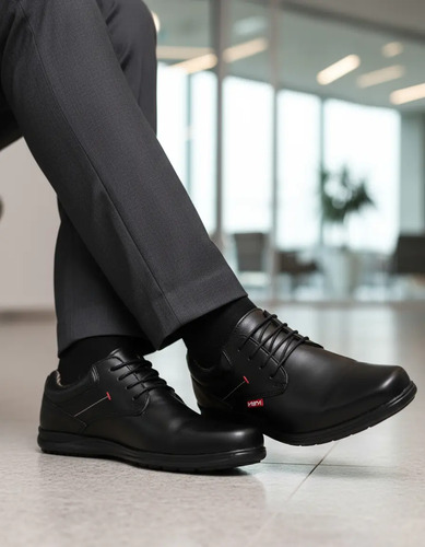 Zapato Cosido Casual Caballero Juvenil Cómodo Vestir Escolar