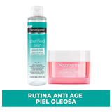 Rutina Anti Age Agua Micelar Purified Skin + Bright Boost