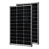 Panel Solar Monocristalino Megsun 200w 12v, 2pcs 100w
