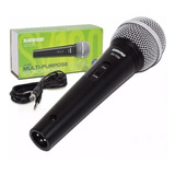 Micrófono Dinámico Vocal + Cable Sv100 Shure