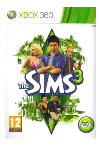 The Sims 3 Xbox 360 Desbloqueado Mídia Física
