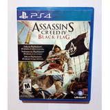 Assasins Creed Iv Black Flag Ps4 Fisico Impecable!